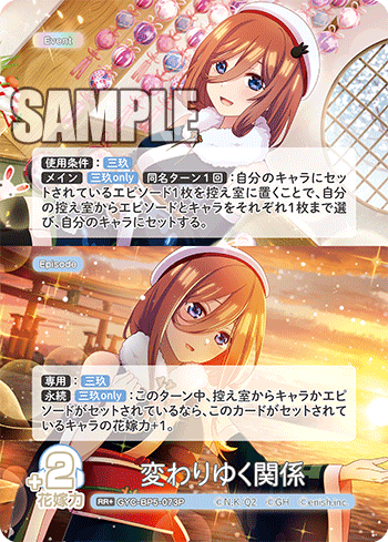 GYC-BP5-073 変わりゆく関係 RR＋