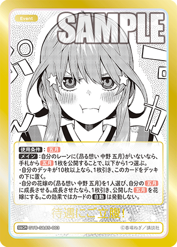 GYC-S&C5-003 待遇にご立腹！