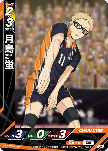 HV-P01-009 Tsukishima Kei N