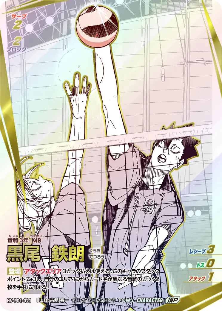 HV-P01-021 黒尾 鉄朗 頂P