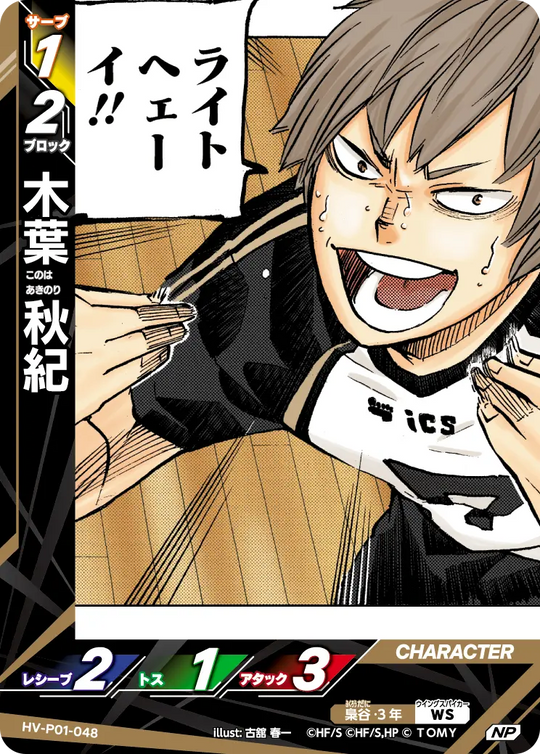 HV-P01-048 木葉 秋紀 NP