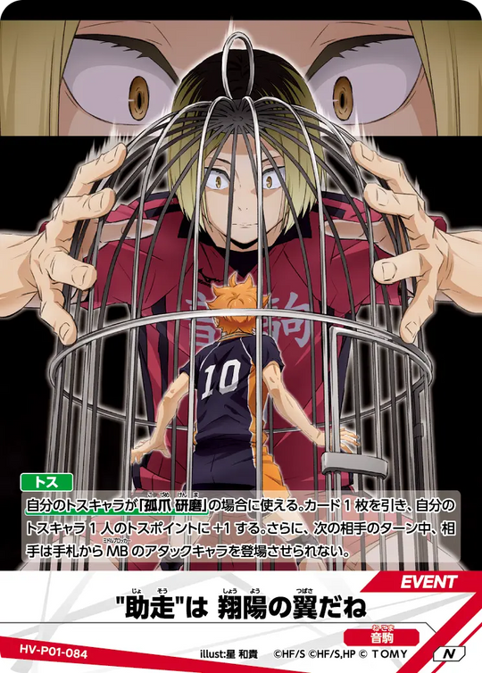 HV-P01-084 "助走"は 翔陽の翼だね N