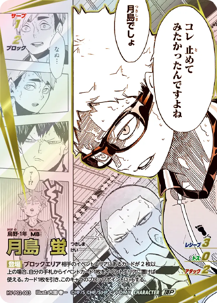 HV-P02-003 Kei Tsukishima TOP