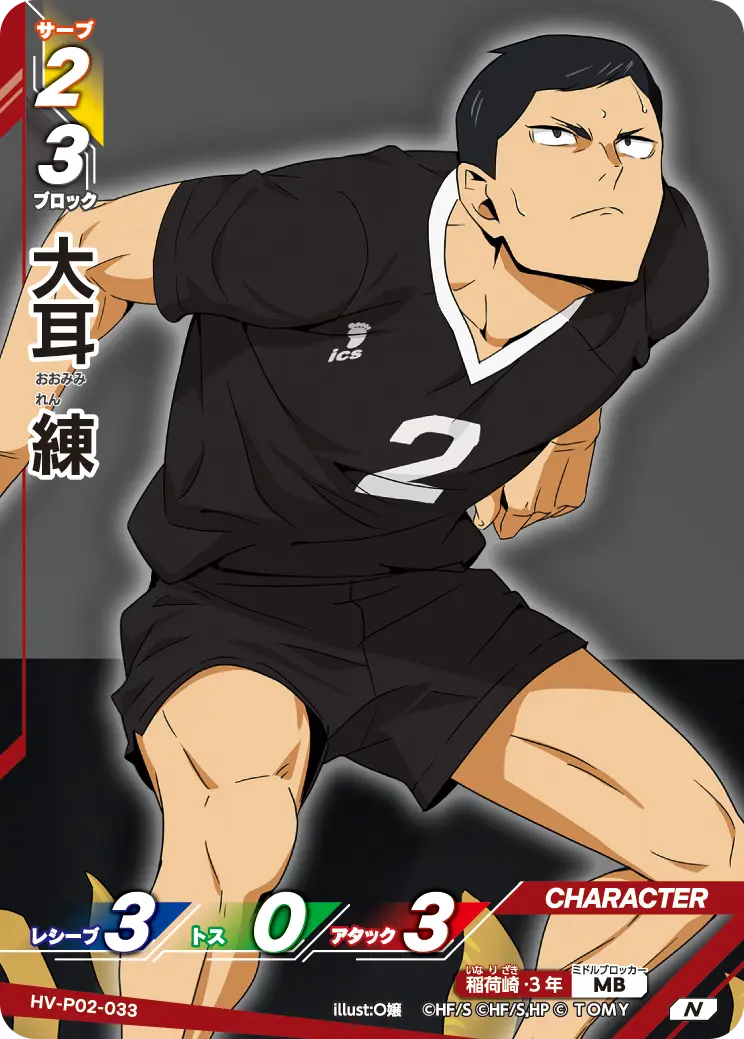 HV-P02-033 大耳 練 N