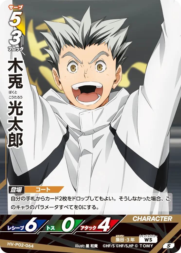 HV-P02-064 Kotaro Bokuto S