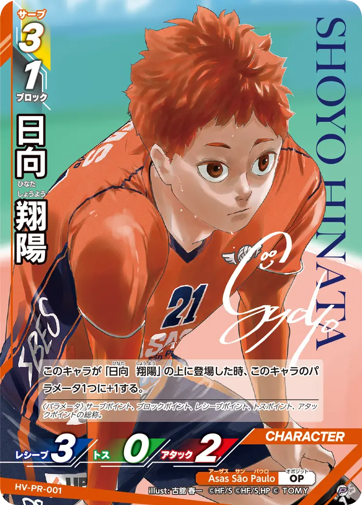 HV-PR-001 日向 翔陽 P