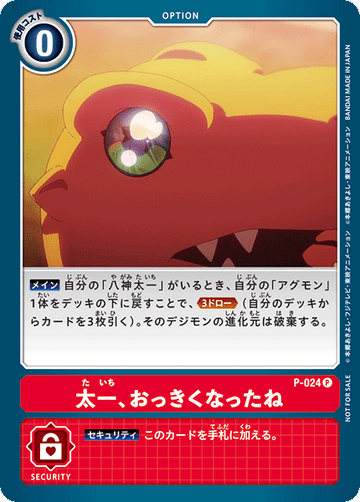 P-024 太一、おっきくなったね P