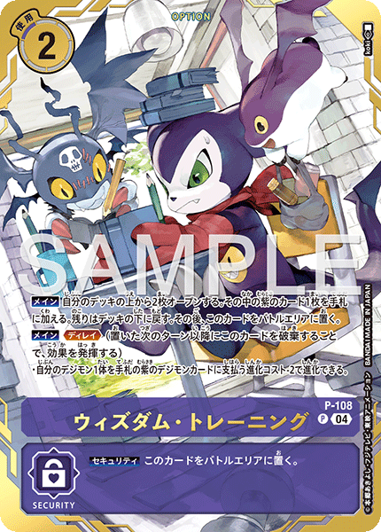 P-108 ウィズダム・トレーニング P