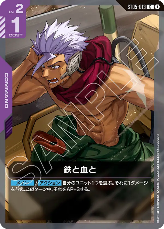 ST05-013 Iron, Blood, and Battle C