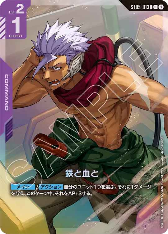 ST05-013 Iron, Blood, and Battle C+