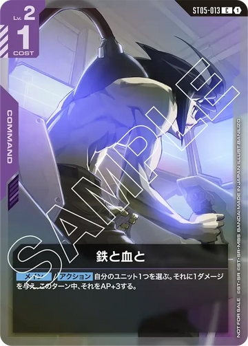 ST05-013 鉄と血と C