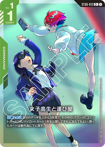 ST06-012 High School Girl and the Courier C+
