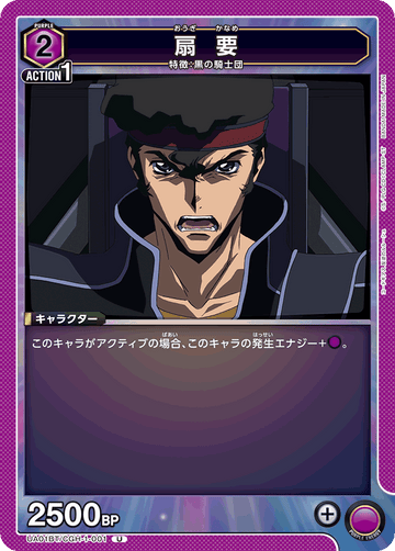 UA01BT/CGH-1-001 扇 要 U