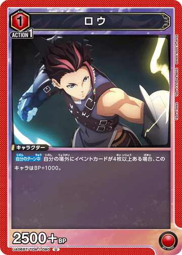 UA06BT/TOA-1-090 ロウ U