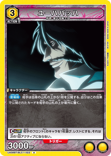 UA08BT/BLC-1-022 ユーハバッハ U