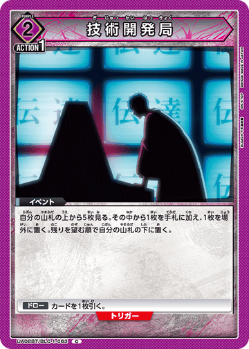 UA08BT/BLC-1-063 技術開発局 C
