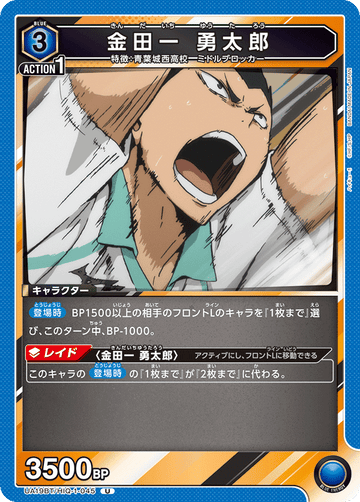 UA19BT/HIQ-1-045 金田一 勇太郎 U