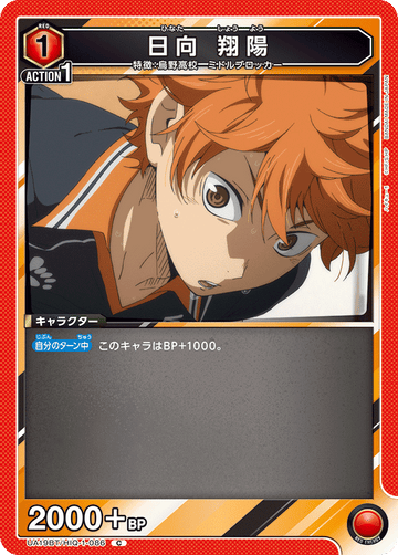 UA19BT/HIQ-1-086 日向 翔陽 C