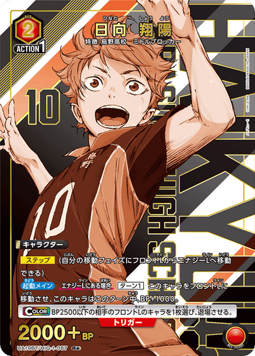 UA19BT/HIQ-1-087 日向 翔陽 R★