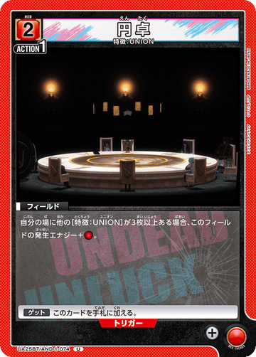 UA25BT/AND-1-074 円卓 U