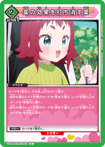 UA26BT/RLY-1-076 薬の効果を打ち消す薬 C