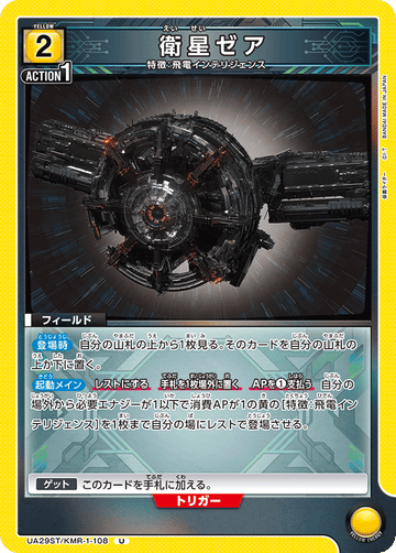 UA29ST/KMR-1-108 衛星ゼア U