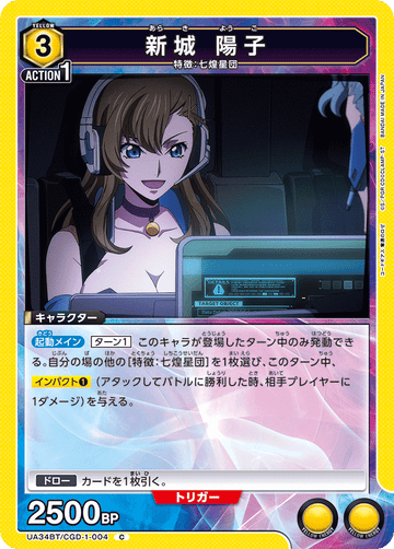 UA34BT/CGD-1-004 新城 陽子 C