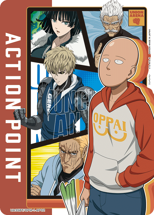 UA35BT/OPM-1-AP02 アクションポイントカード(ワンパンマン) AP - トレカの万国