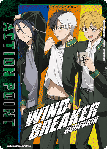 UA38BT/WBK-1-AP07 アクションポイントカード(WIND BREAKER) AP★