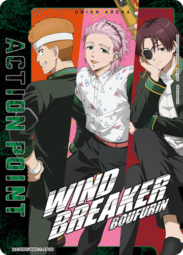 UA38BT/WBK-1-AP08 アクションポイントカード(WIND BREAKER) AP★