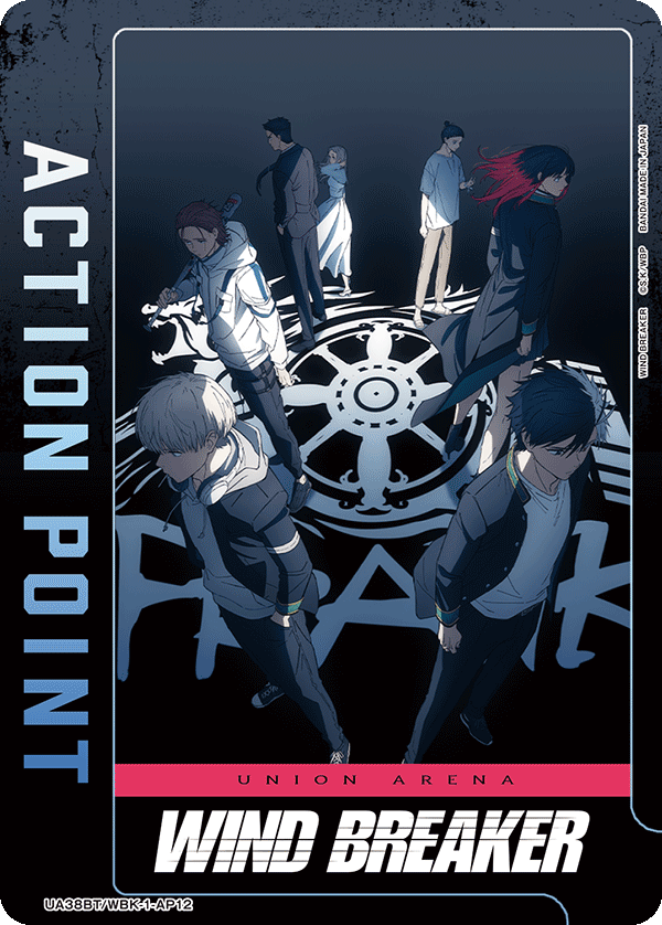UA38BT/WBK-1-AP12 Action Point Card (WIND BREAKER) AP