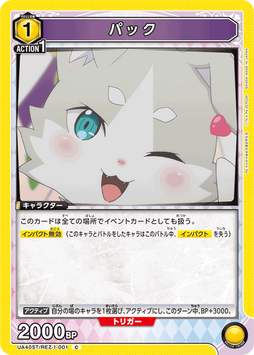UA40ST/REZ-1-001 パック C