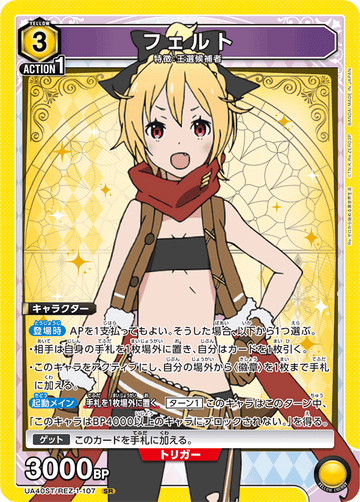 UA40ST/REZ-1-107 フェルト SR