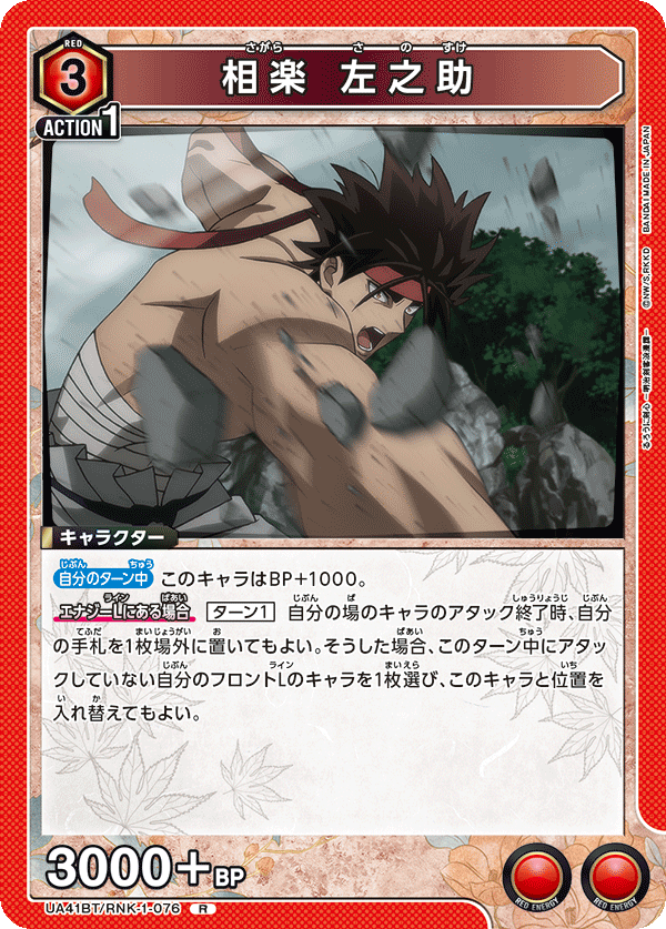 UA41BT/RNK-1-076 Sagara Sanosuke R