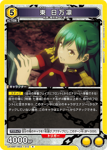 UA49BT/MSS-1-012 Higashi Marin R