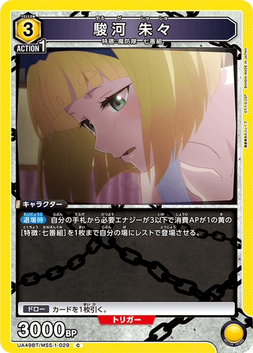 UA49BT/MSS-1-029 Suruga Shushu C