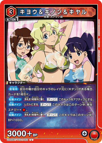 UA56BT/TTG-1-050 キヨウ＆キノン＆キヤル U