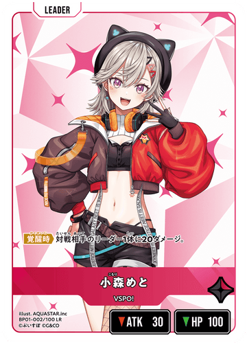 BP01-002/100 LR 小森めと