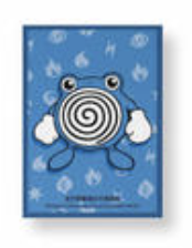 Pokémon Card China Exclusive Sleeves 【Poliwhirl】 (64 Sleeves)