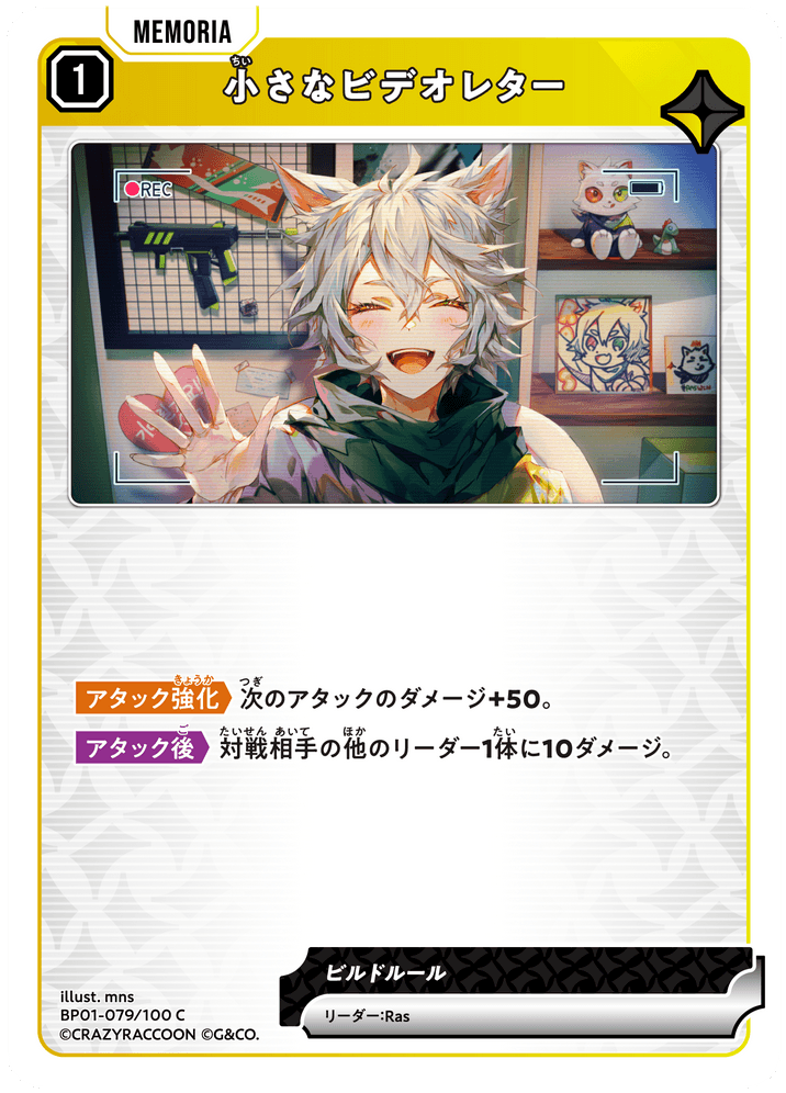 BP01-079/100 C 小さなビデオレター