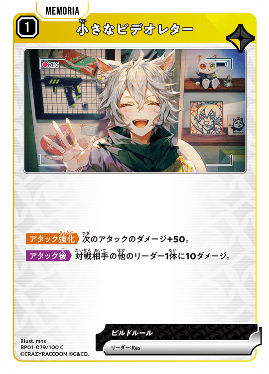 BP01-079/100 C 小さなビデオレター