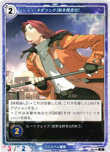 04-110 Randy Orlando [Rookie Investigator] N