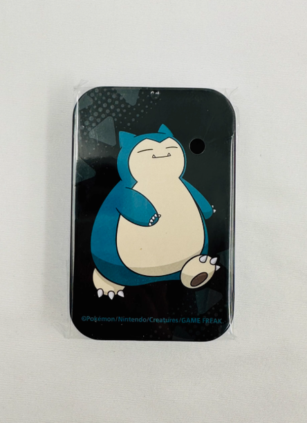 [Overseas Product] Damage Counter Tin Case - Snorlax